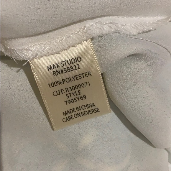 NWT Max Studio Printed Textured Ruffle Maxi Dress - Picture 14 of 15